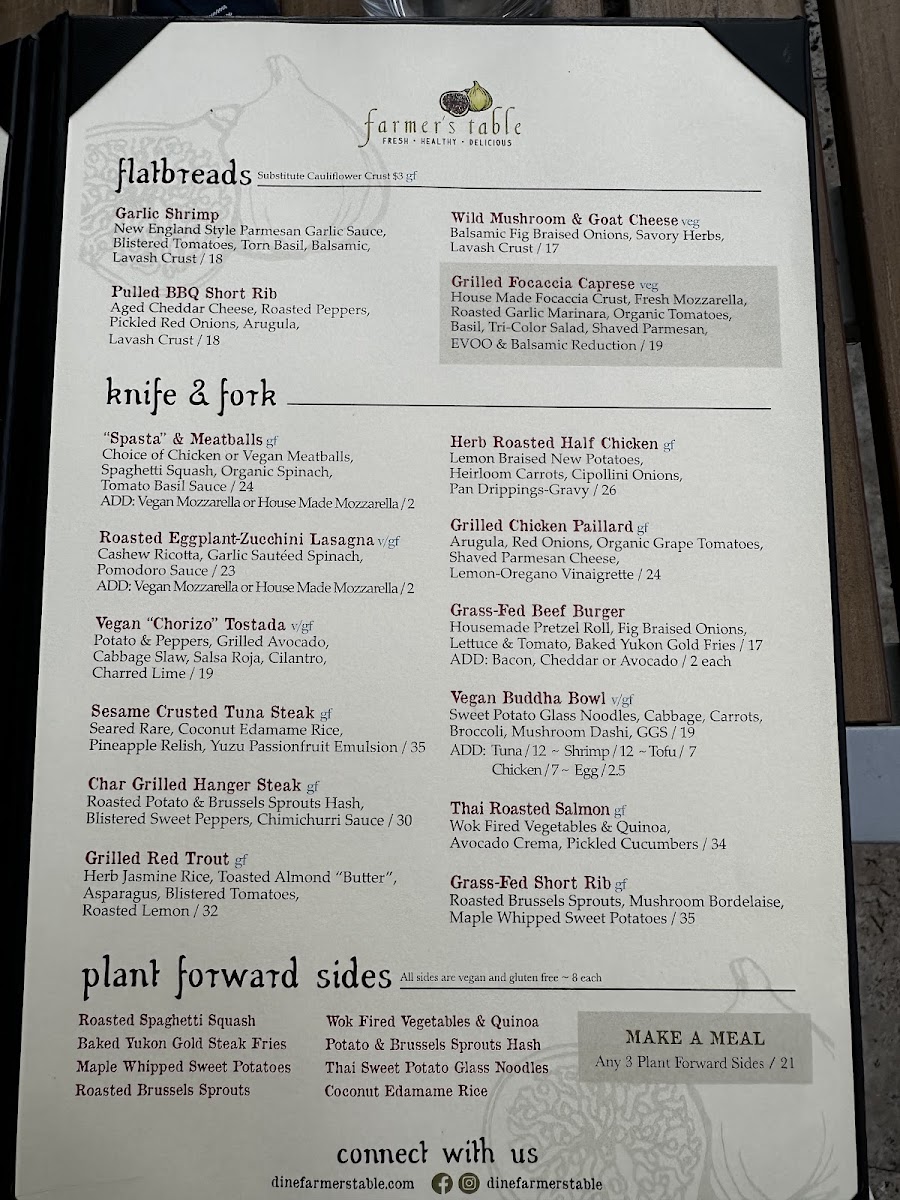 Farmer's Table Menu - Image 5